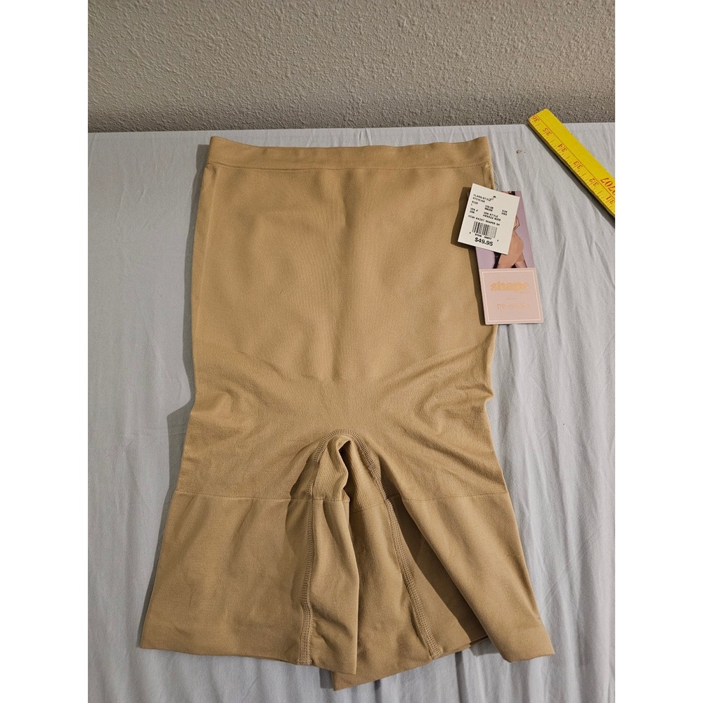 DB Studio High Waist Shaper Shorts Nude HWSS22 Womens Size Large NEW